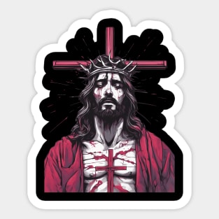 Jesus Christ the Ruler of God's Creation Sticker